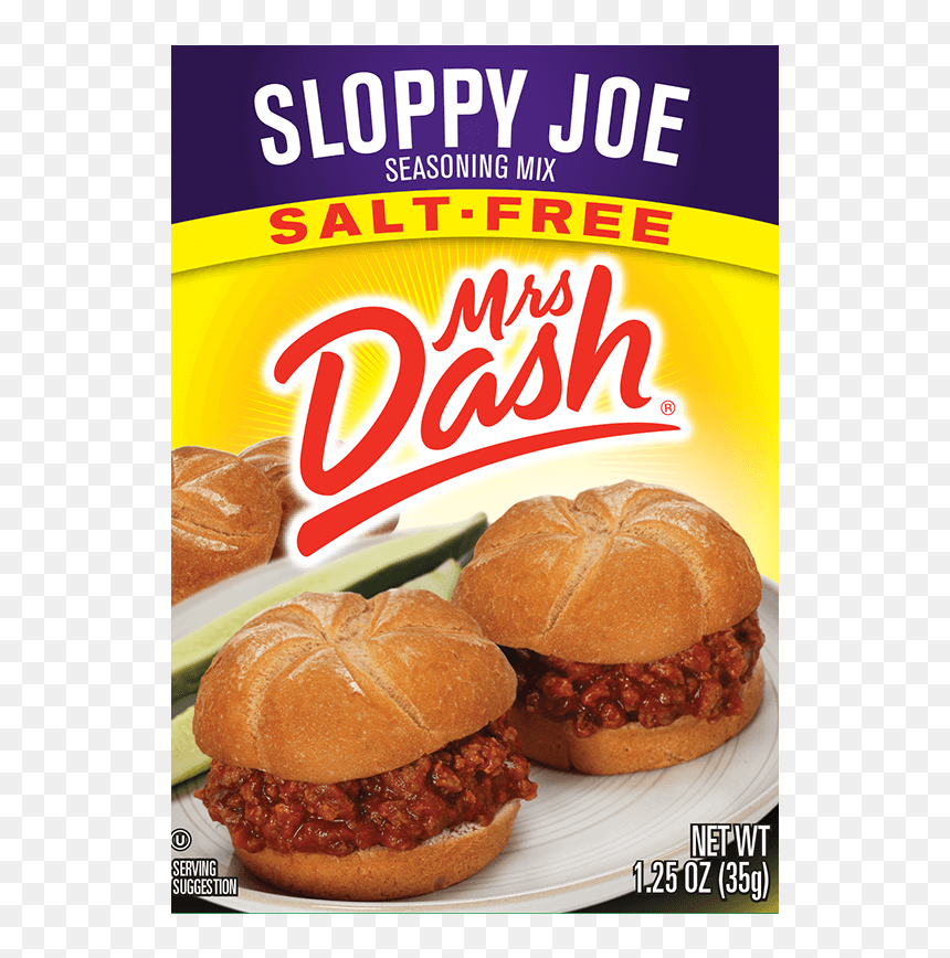 Image Of Sloppy Joe Seasoning Mix - Bun, HD Png Download - sloppy joe png