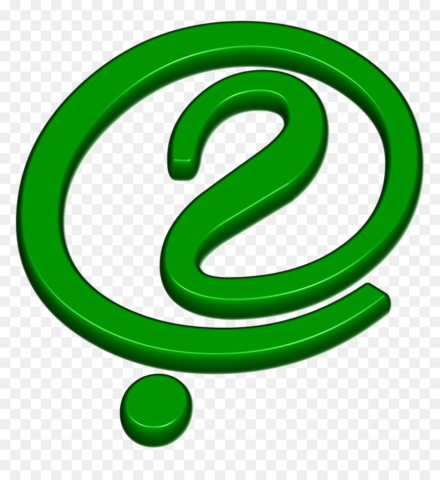Circle, HD Png Download - green question mark png