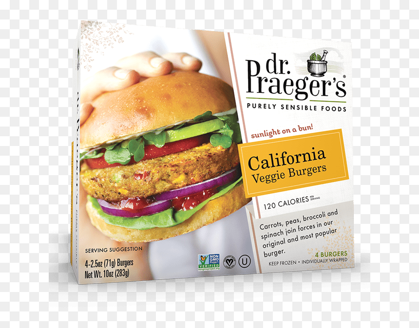 Veg Burger Png - Dr Praeger's Veggie Burgers, Transparent Png - sloppy joe png