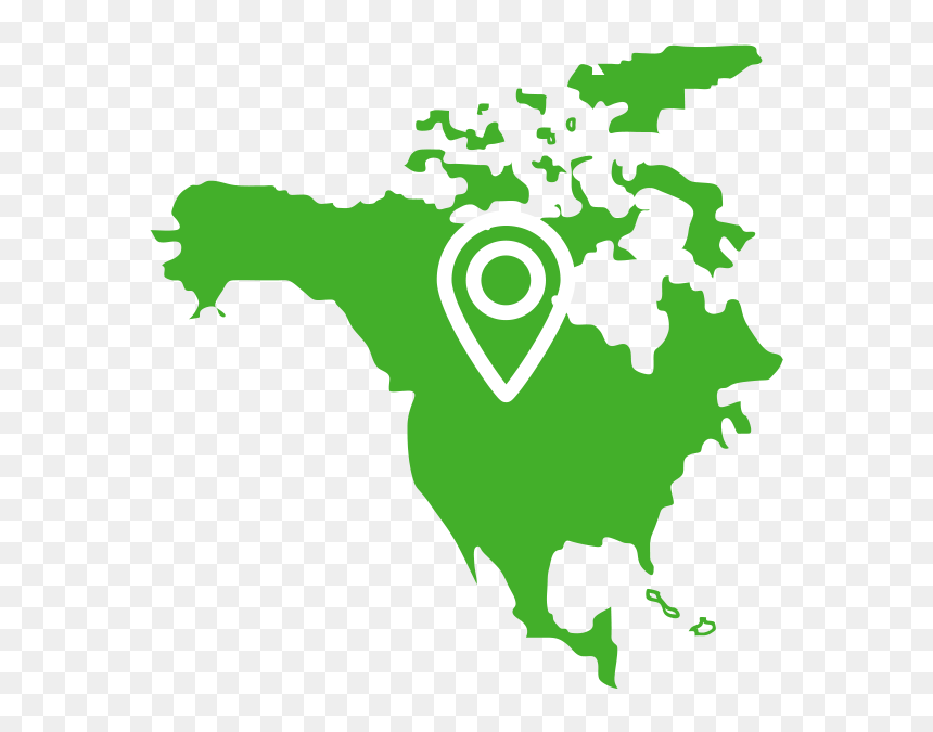 2085careerpage Mod1a Icons Na - North America Map Simple, HD Png Download - career icon png