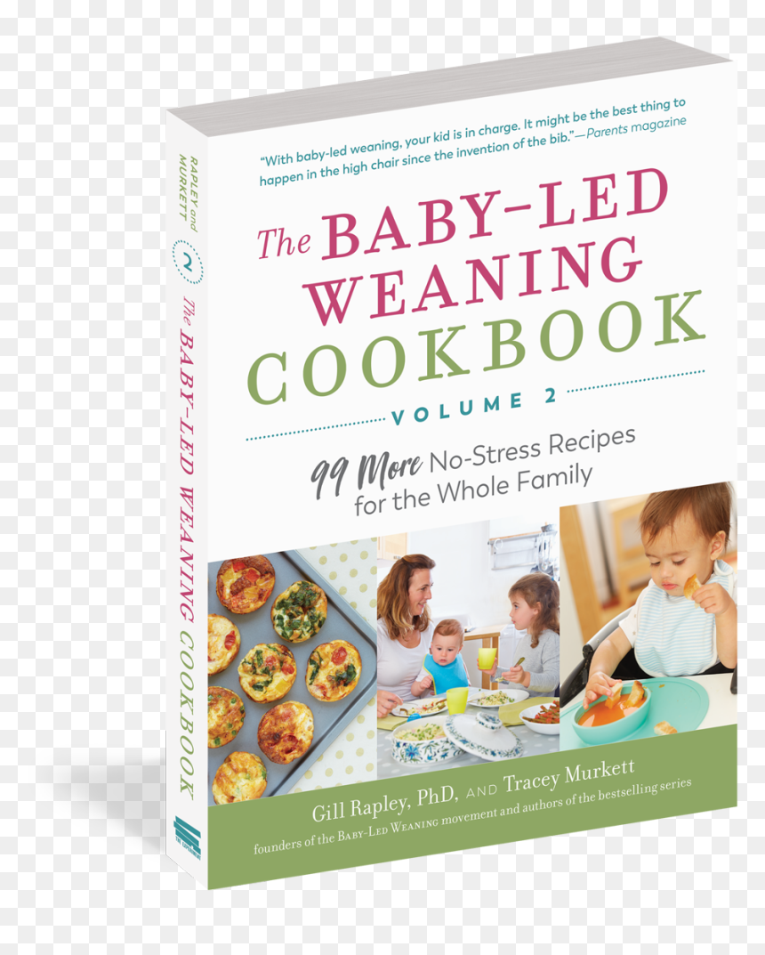 Cover - The Baby-led Weaning Cookbook—volume 2: 99 More No-stress, HD Png Download - whole note png