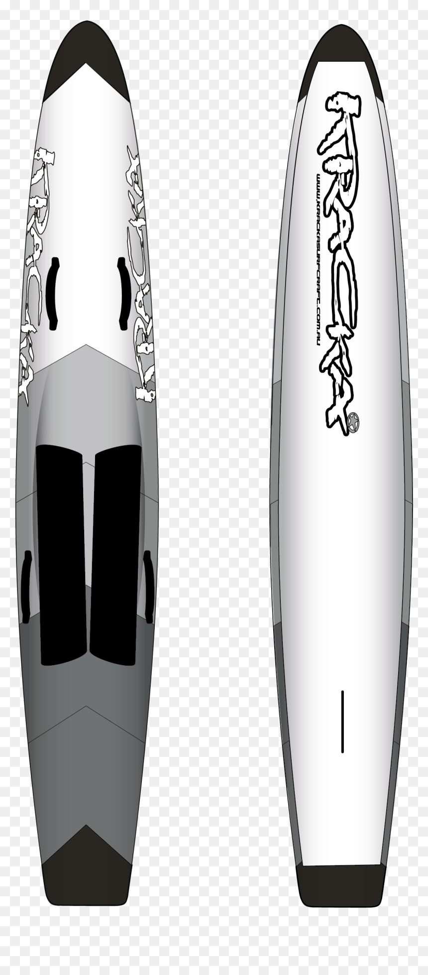 Surfboard, HD Png Download - gray arrow png