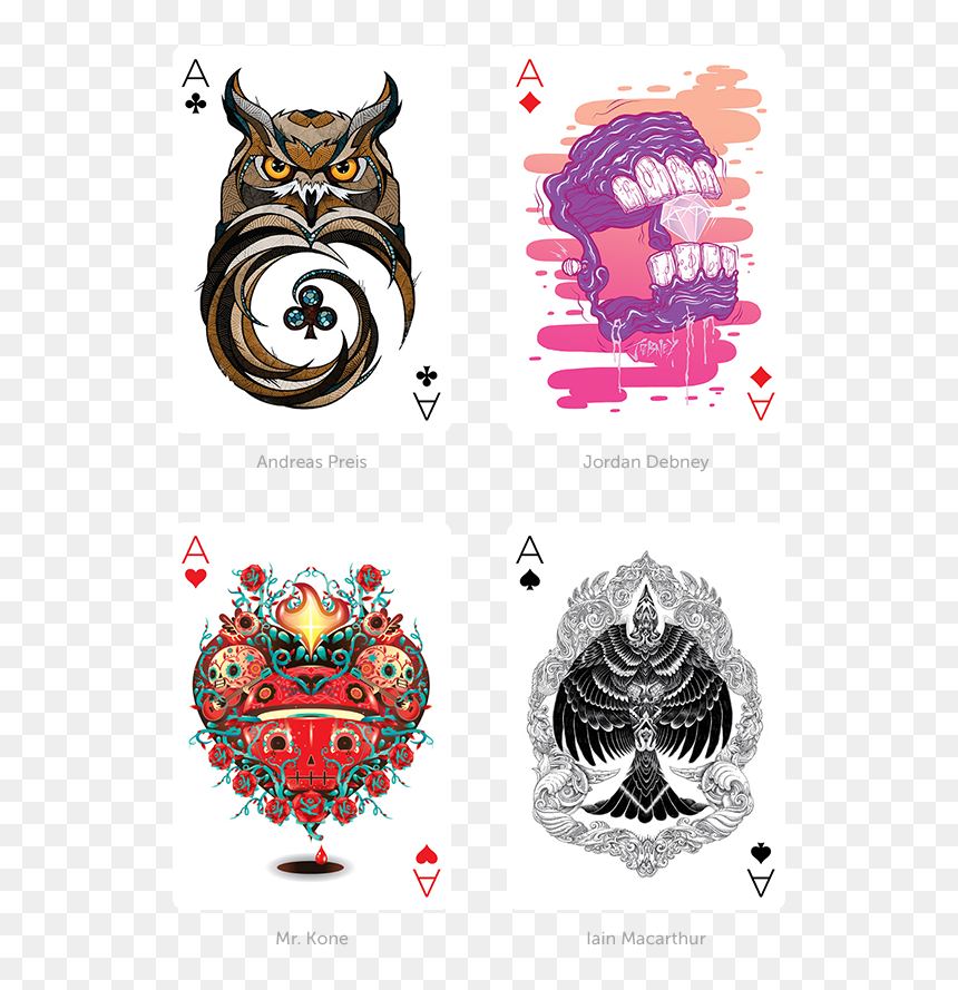 Ace Of Spades Bird, HD Png Download - card deck png