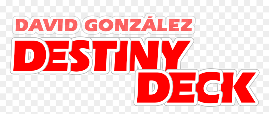 Destiny Deck - Destiny Deck David Gonzalez, HD Png Download - card deck png