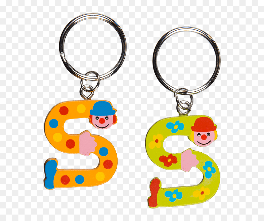 Fancy S Key Chain, HD Png Download - fancy letter a png