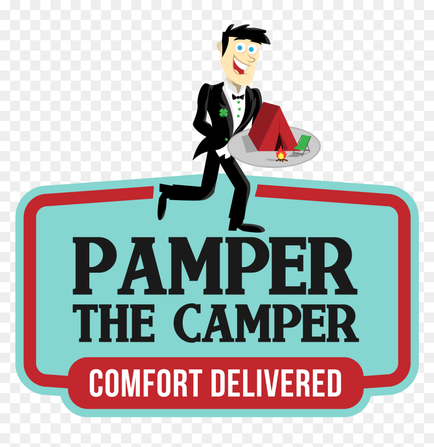 Pamper The Camper Services Available At Stendhal This - Pampered Camper, HD Png Download - camping clipart png