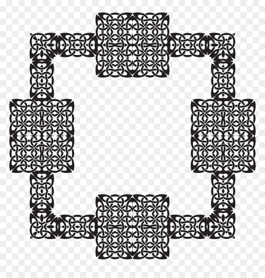 Transparent Celtic Knot Png - Line Art, Png Download - celtic design png