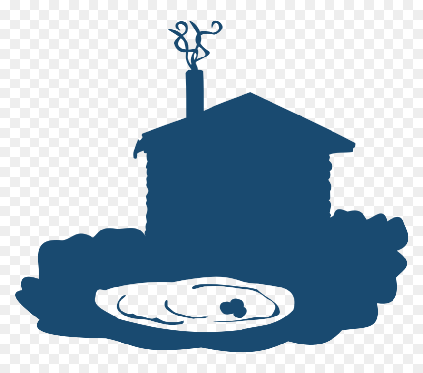 Transparent Parliament Clipart - Sauna Silhouette, HD Png Download - cabin icon png