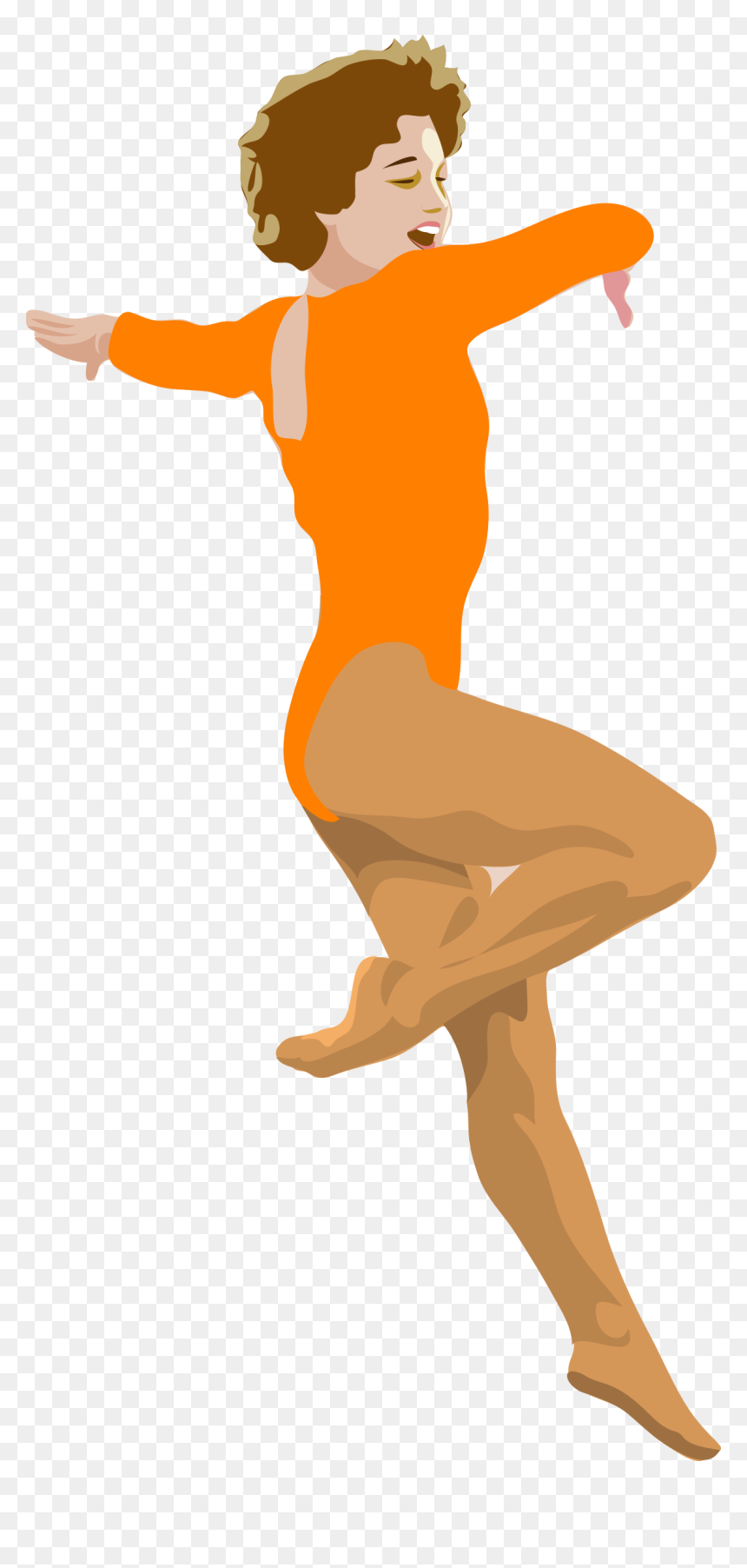 Ballet Dancer Clip Art - Boy Ballerina Clipart, HD Png Download - people working out png