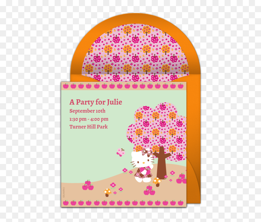 Transparent Hello Kitty Birthday Png - Illustration, Png Download - hello kitty birthday png
