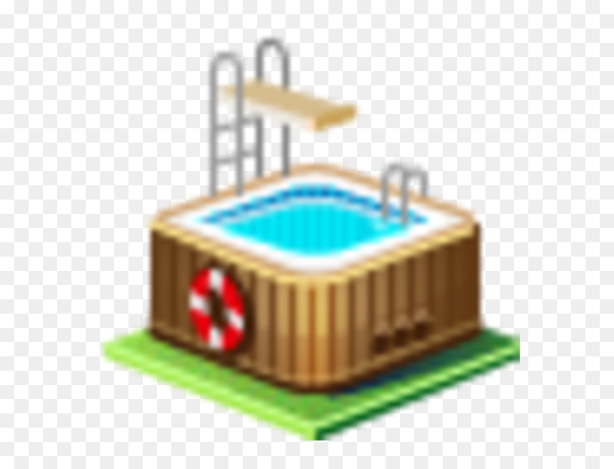 Swimming Pool, HD Png Download - swimming icon png