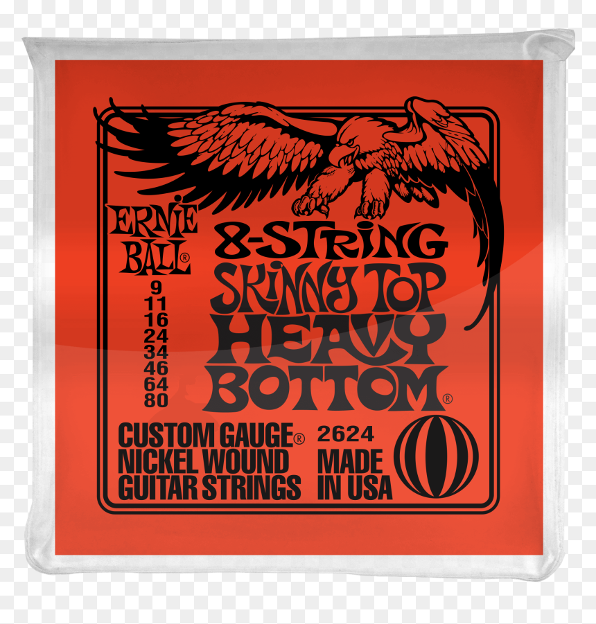 8 Strings Guitar Set, HD Png Download - slinky png