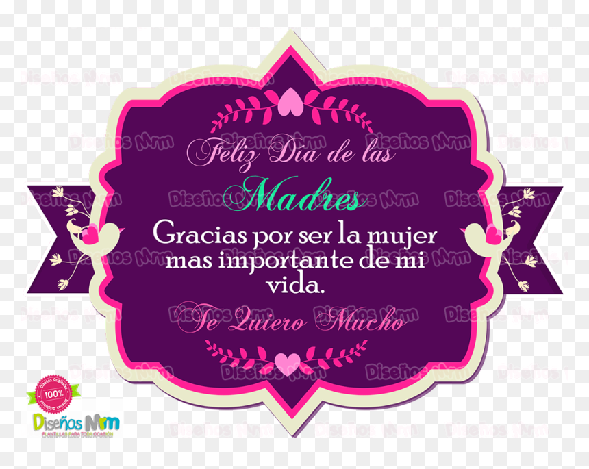 Calligraphy, HD Png Download - feliz dia de las madres png