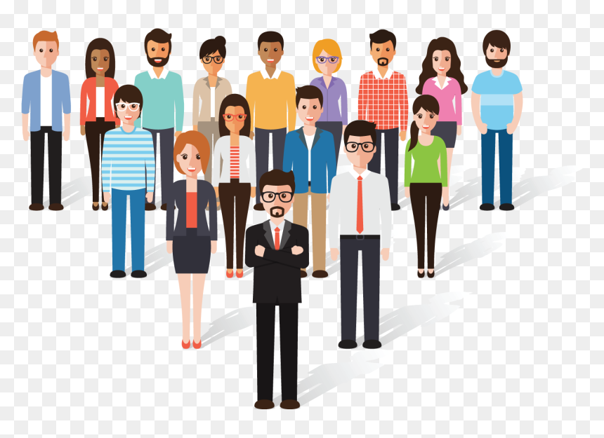 People Illustration, HD Png Download - working people png