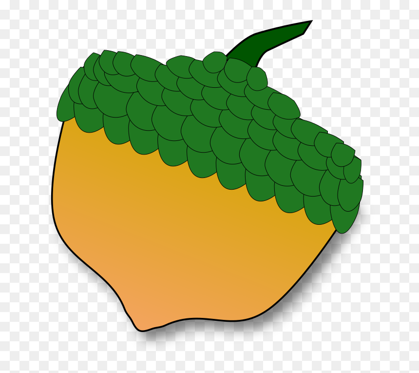 Acorn Clipart - Clip Art, HD Png Download - pineapple icon png