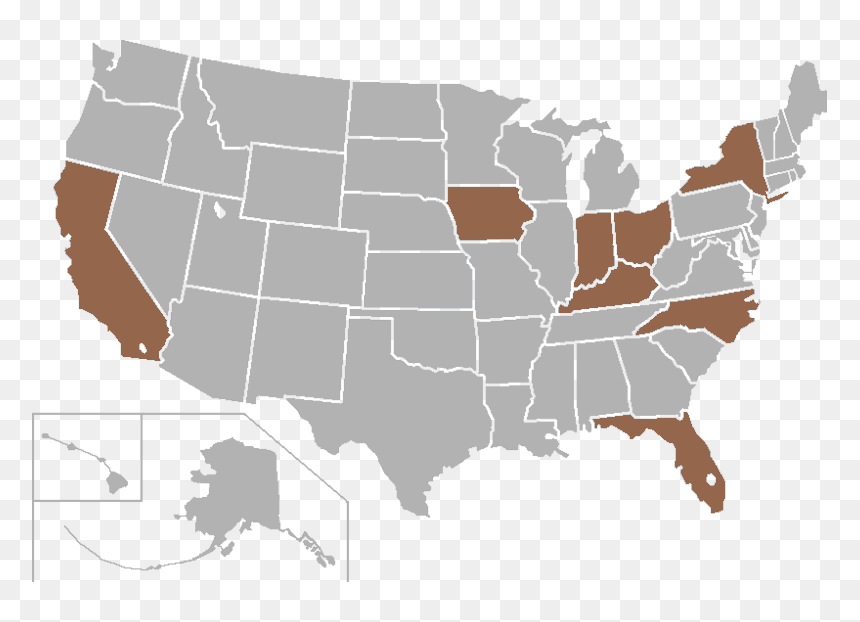 Pioneer Football League Map - Ohio Valley On Map, HD Png Download - pioneer png