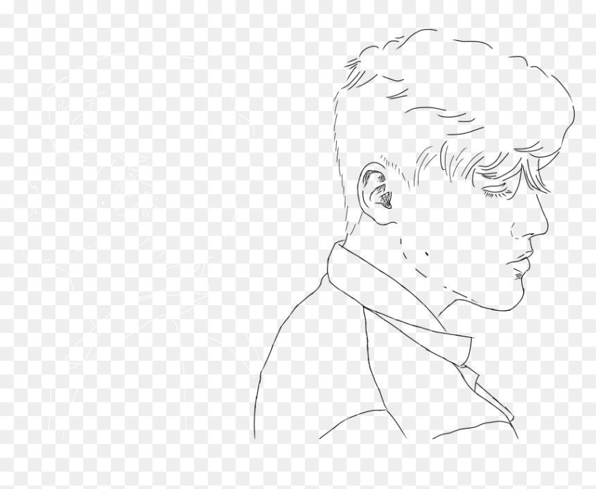 Sketch, HD Png Download - eye outline png