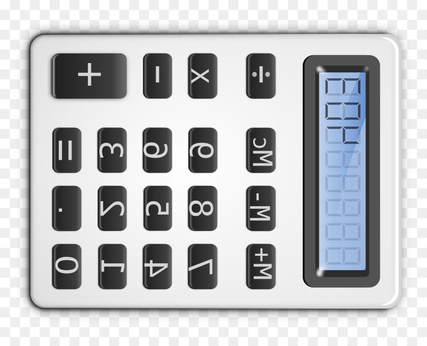 Calculadora - Numeric Keypad, HD Png Download - calculadora png