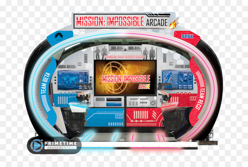 Impossible Arcade [super Deluxe] By Sega Amusements - Mission Impossible Arcade, HD Png Download - mission impossible png