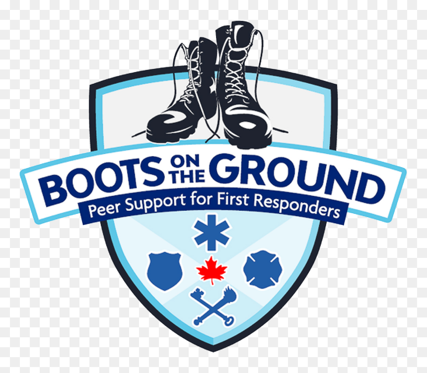 Boots On The Ground Logo, HD Png Download - first responders png