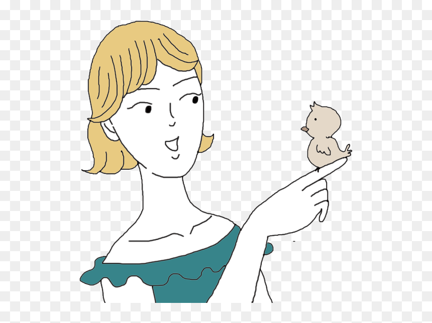 Baby Birds - Cartoon, HD Png Download - big bird face png