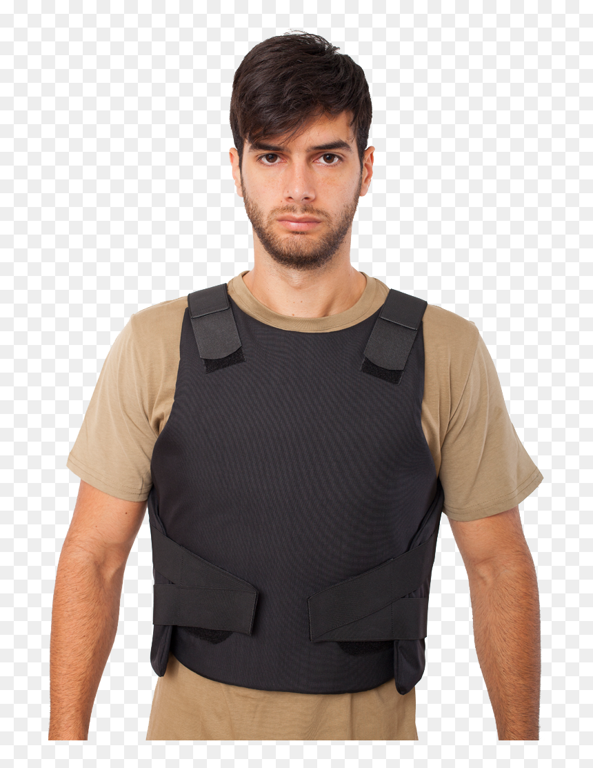 Bulletproof Vest Security Black, HD Png Download - bullet proof vest png