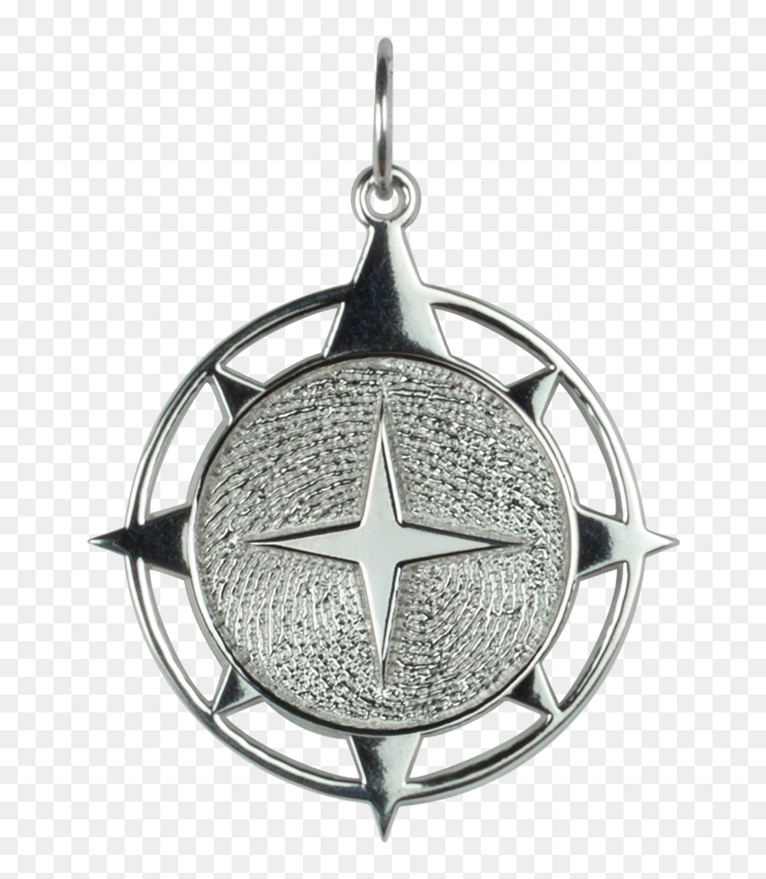 Pendant, HD Png Download - compass north png