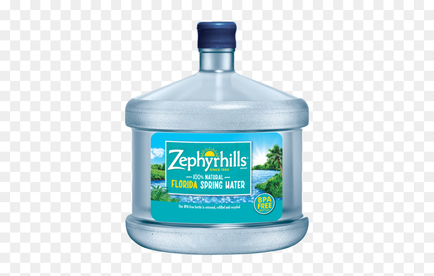 Zephyrhills Water Gallon Jug, HD Png Download - water gallon png