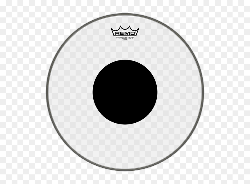 Remo Cs 0310 20 - Coated Head With Black Dot On Top, HD Png Download - batter png
