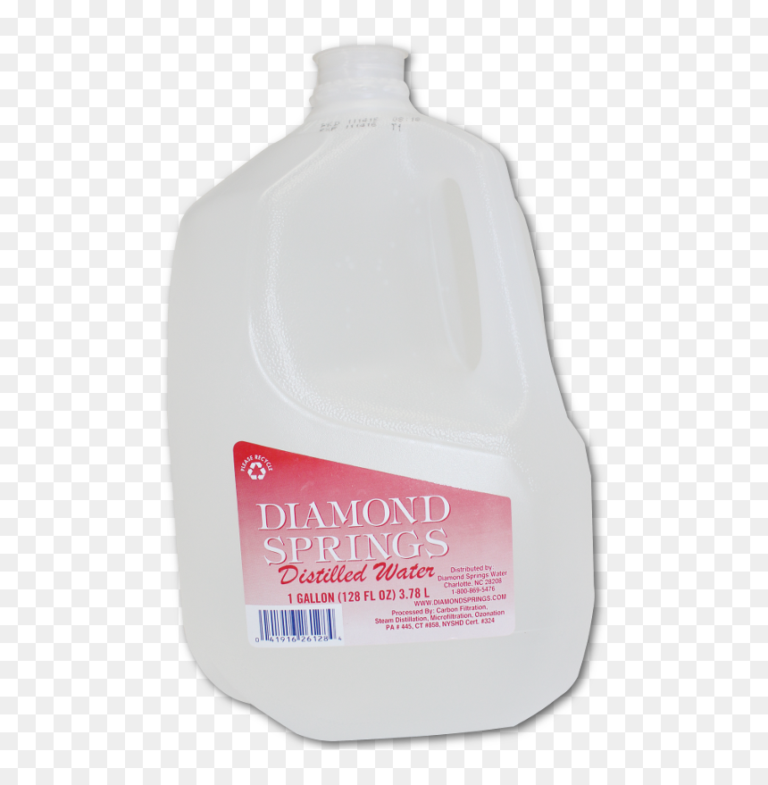 Distilled Water, 1 Gallon - Plastic Bottle, HD Png Download - water gallon png