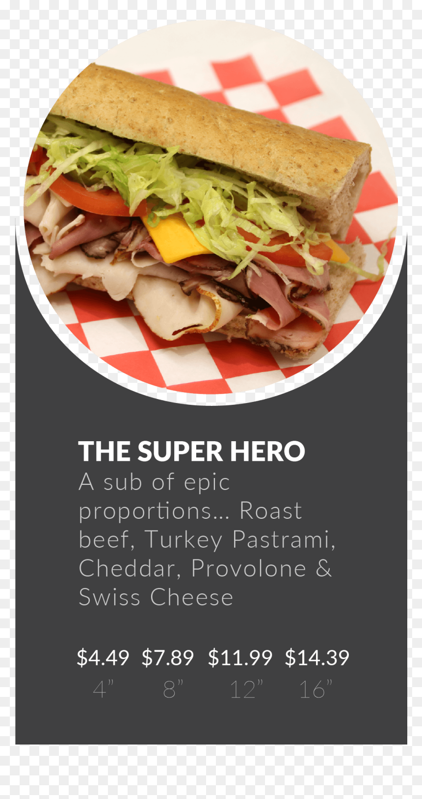 Heros Subs In Bozeman - Fast Food, HD Png Download - subs png