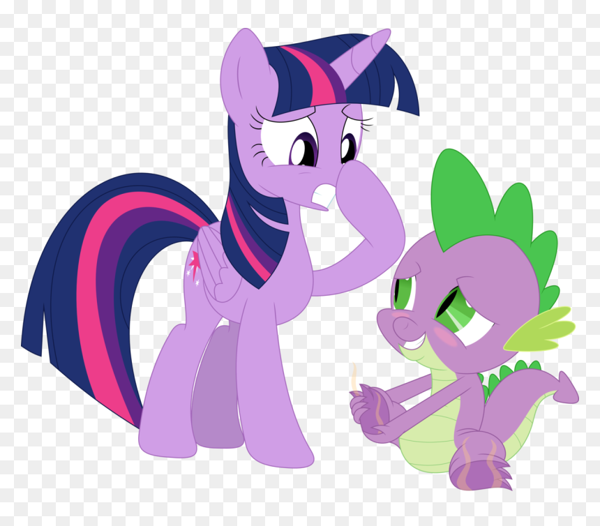 Twilight Dragon My Little Pony, HD Png Download - spongebob caveman png