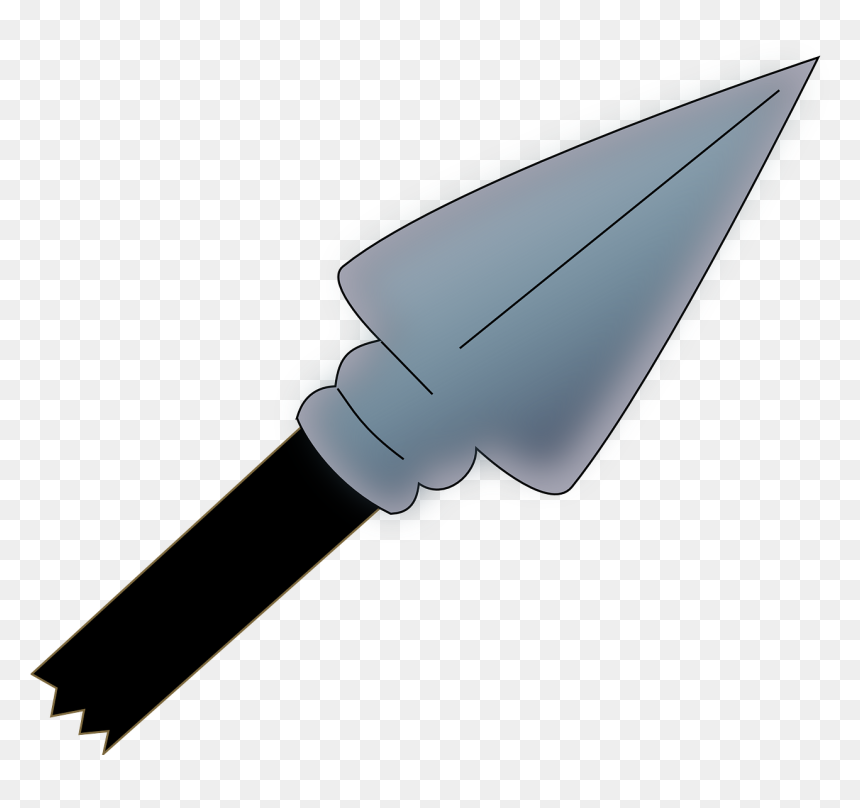 Spearhead Transparent, HD Png Download - arrow weapon png