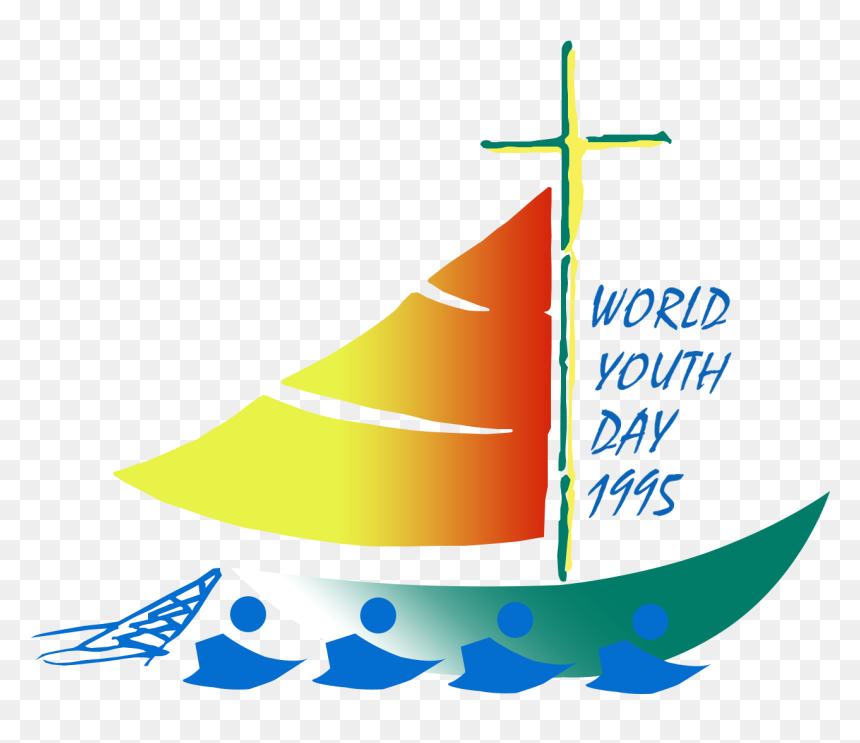 World Youth Day 1995 Logo, HD Png Download - youth icon png