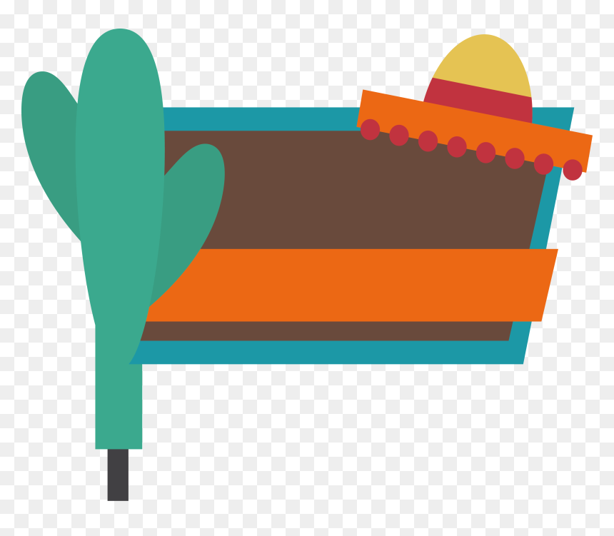 Clip Art Cactus Straw Hat Transprent - Adobe Illustrator, HD Png Download - captains hat png