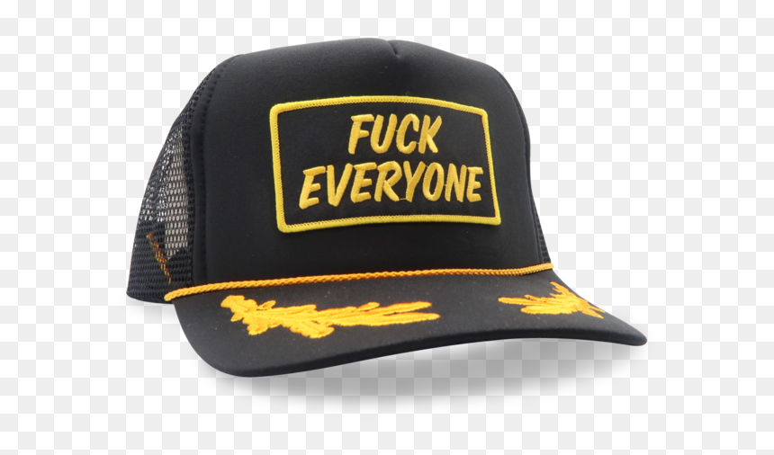 "fuck Everyone - Baseball Cap, HD Png Download - captains hat png