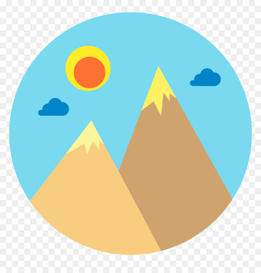 Clipart Mountains Logo - Mountain Peak Mountain Icon Png, Transparent Png - mountains logo png
