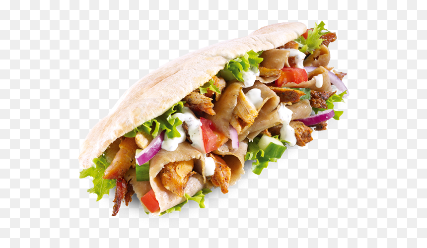 Doner Kebab Png, Transparent Png - tostada png