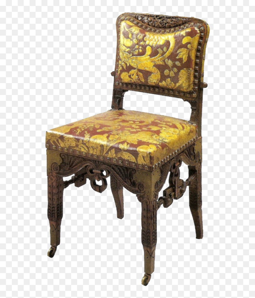 Herter Brothers Side Chair, HD Png Download - vintage couch png