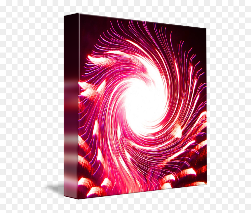 Pink Fire Png -pink Fire Art Peacock Feather By Sr - Magenta, Transparent Png - fire art png
