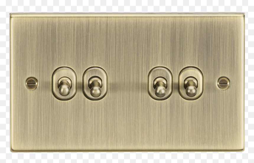 Knightsbridge 10a 2 Way Toggle Switch Square Edge Antique, HD Png Download - toggle switch png