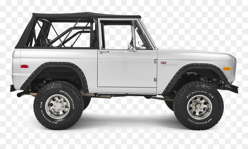 White Bronco Transparent, HD Png Download - bronco png