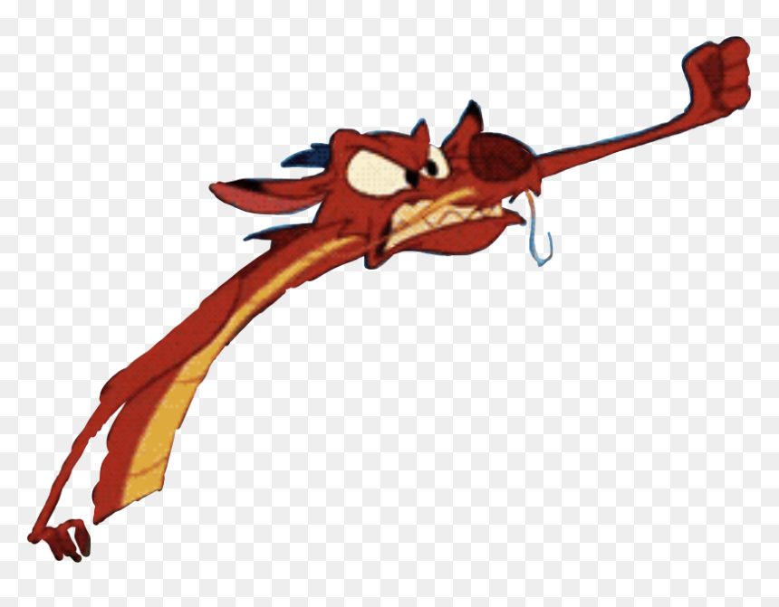 #freetoedit - Cartoon, HD Png Download - mushu png