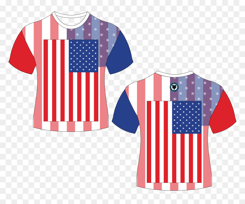 United States Of America Country Flag Shirt - Illustration, HD Png Download - country flag png