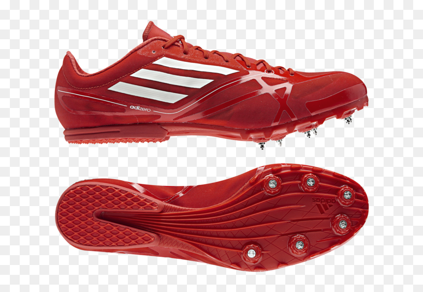 Spikes Running Shoes Adidas, HD Png Download - track shoe png