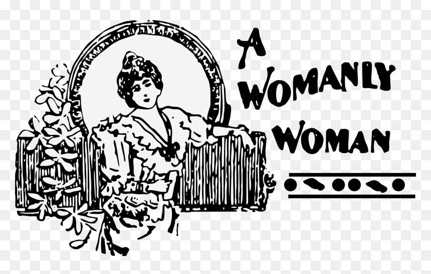 Womanly Woman 1 Inch / 25mm Pin Button Badge Vintage - Desenhos Vintage Vetor Gratis, HD Png Download - pin button png