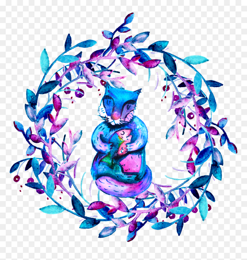 Watercolor Painting , Png Download - Illustration, Transparent Png - vingette png