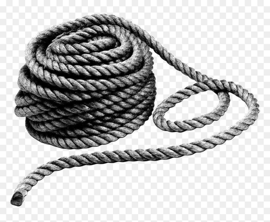 Monochrome, HD Png Download - western rope png