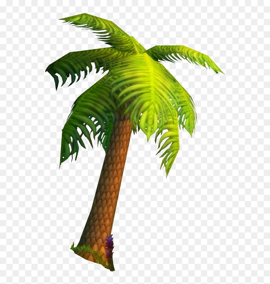 Stranglethorn Vale-palm Tree - Roystonea, HD Png Download - pixel tree png