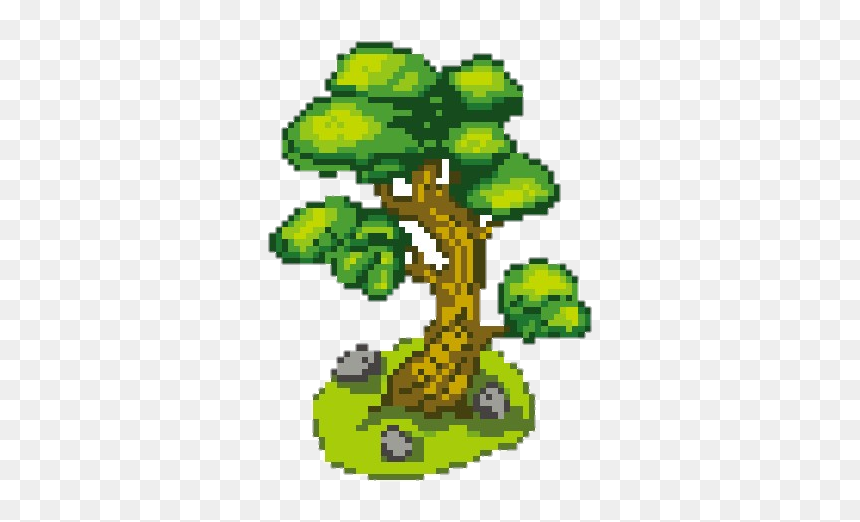 Jacksepticeye, HD Png Download - pixel tree png